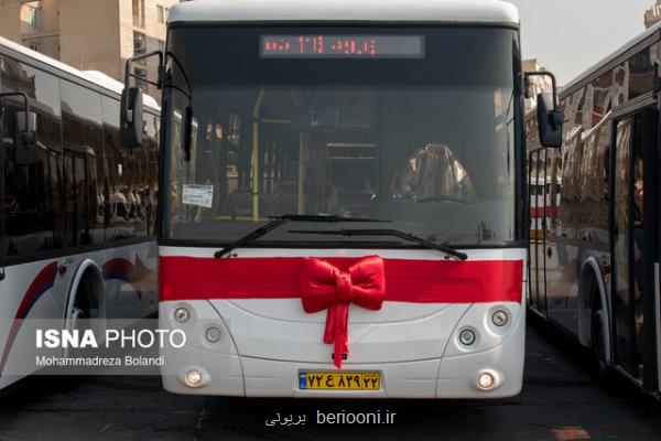 اتوبوس های تازه نفس در تهران