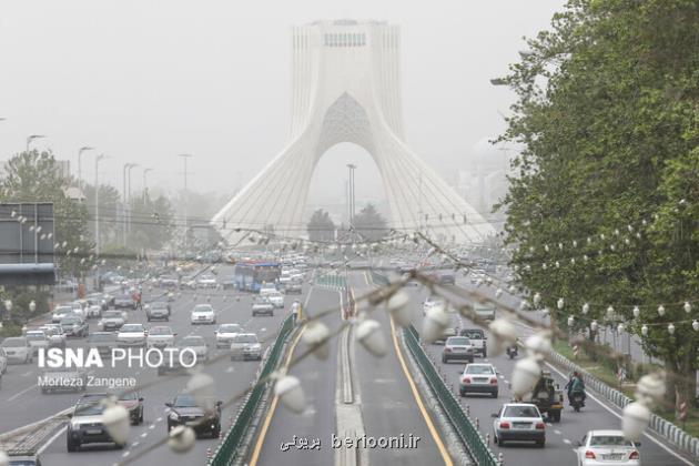 زیر و بم کیفیت هوای تهران طی سال قبل