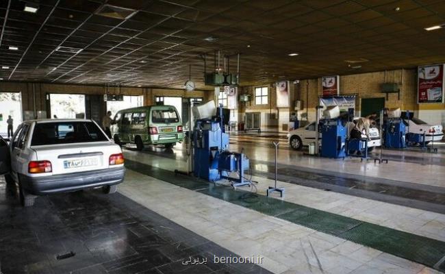 مراجعه روزی ۵۰۰۰ خودرو به مراکز معاینه فنی تهران و مردودی ۳۰ درصد خودرو ها