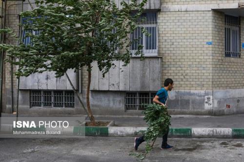 پیشبینی وقوع تندباد لحظه ای در تهران