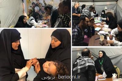 بیش از ۱۹هزار ویزیت متخصصان طب ایرانی در پیاده روی اربعین امسال