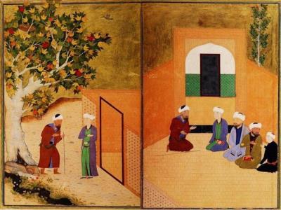 شعر سعدی بر مقبره بهاالدین زكریا در پاكستان نقش بسته است